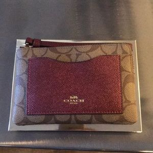 Coach wallet wristlet